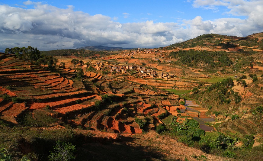 Paysage à Madagascar